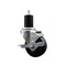 Service Caster 3.5'' Phenolic Swivel 1-3/4'' Expanding Stem Caster with Brake SCC-EX20S3514-PHS-TLB-134 - alternate 1
